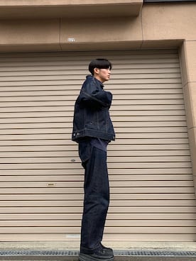 「WHEIR Bobson（ウェアボブソン）のアイテム」を使った、おっくんさん（メンズ・177cm）の春コーディネート