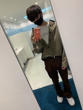 「G.O.C」｜「アイテム（ジャケット/アウター）」を使った、RYO 相互フォローさん（メンズ・172cm）の秋コーディネート
