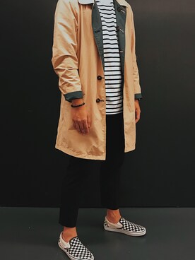 「ESPRIT（エスプリ）のアイテム（ジャケット/アウター）」を使った、wongchunkitさん（メンズ・174cm）の冬コーディネート