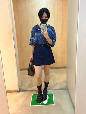 「アイテム（レッグウェア）」を使った、kaluraさん（レディース・164cm）の夏コーディネート