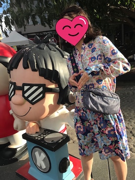 「sandro（サンドロ）のアイテム（ワンピース/ドレス）」を使った、万能手册さん（レディース・153cm）の夏コーディネート