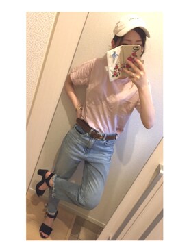 まなちびさん（レディース・151cm）の夏コーディネート