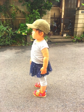 sawaさん（キッズ・90cm）の夏コーディネート