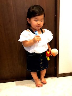 sawaさん（キッズ・80cm）の夏コーディネート