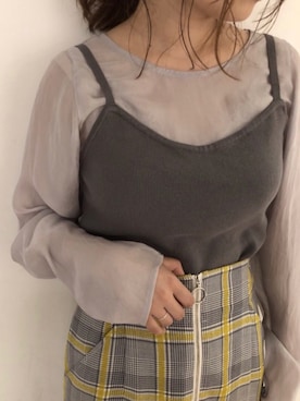 ヌマさん（レディース・154cm）の秋コーディネート