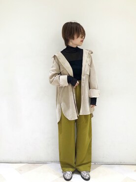 ヌマさん（レディース・154cm）の秋コーディネート