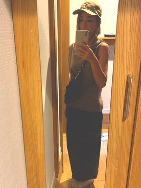 「FORMEのアイテム（トップス）」を使った、mmc216さん（レディース・159cm）の夏コーディネート