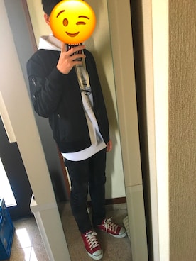 れいやさん(メンズ・165cm)の春コーディネート