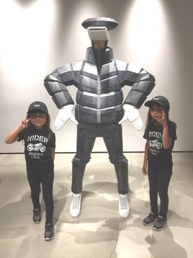 「PKCZ（ピーケーシーズー）のアイテム」を使った、Ⓜ︎oⓂ︎eⓂ︎a¨̮♡さん（キッズ・120cm）の夏コーディネート