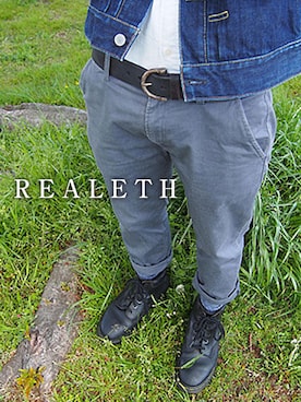 レザーアイテム専門店「REALETH（リアレス）」さんのコーディネート