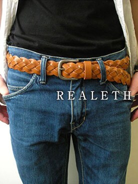 レザーアイテム専門店「REALETH（リアレス）」さんのコーディネート