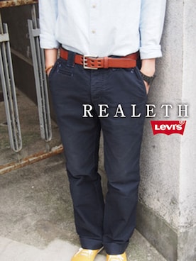 「 ヴィンテージ」｜レザーアイテム専門店「REALETH（リアレス）」さん（メンズ・175cm）の春コーディネート