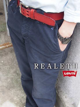 「 ヴィンテージ」｜レザーアイテム専門店「REALETH（リアレス）」さん（メンズ・175cm）の春コーディネート