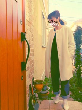 琥珀さん（レディース・154cm）の春コーディネート