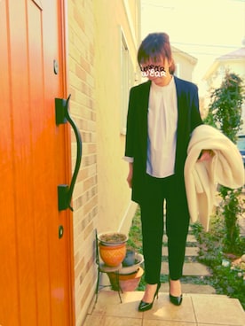 琥珀さん（レディース・154cm）の春コーディネート