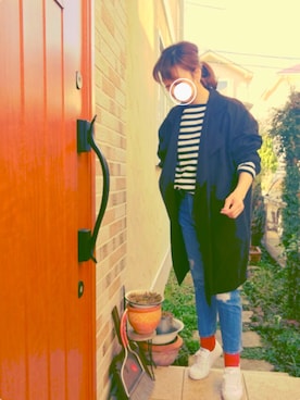 琥珀さん（レディース・154cm）の春コーディネート