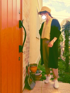 琥珀さん（レディース・154cm）の春コーディネート