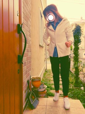 琥珀さん（レディース・154cm）の春コーディネート