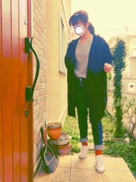 琥珀さん（レディース・154cm）の春コーディネート