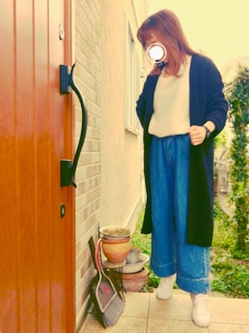 琥珀さん(レディース・154cm)の春コーディネート