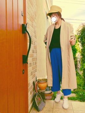 琥珀さん（レディース・154cm）の春コーディネート