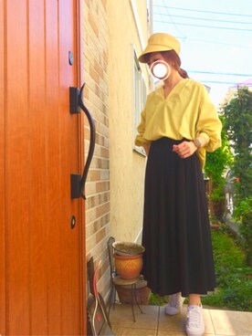 琥珀さん（レディース・154cm）の春コーディネート