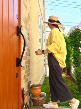 琥珀さん（レディース・154cm）の夏コーディネート