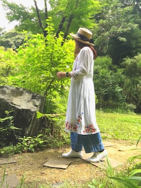 琥珀さん（レディース・154cm）の夏コーディネート