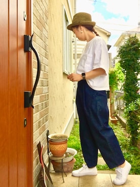 琥珀さん（レディース・154cm）の夏コーディネート