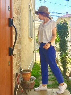 琥珀さん（レディース・154cm）の夏コーディネート