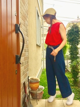 琥珀さん（レディース・154cm）の夏コーディネート