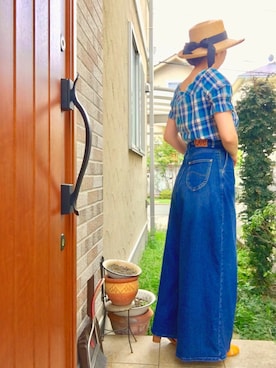 琥珀さん（レディース・154cm）の夏コーディネート