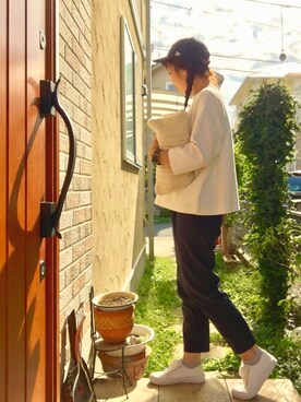 琥珀さん（レディース・154cm）の秋コーディネート