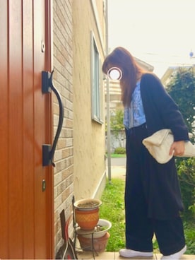 琥珀さん(レディース・154cm)の秋コーディネート