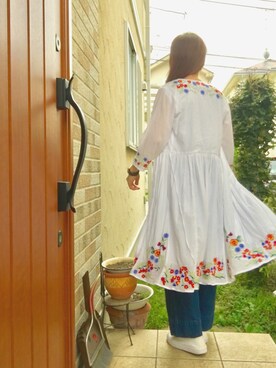 琥珀さん（レディース・154cm）の秋コーディネート