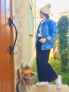 琥珀さん（レディース・154cm）の秋コーディネート