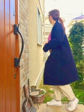 琥珀さん（レディース・154cm）の秋コーディネート