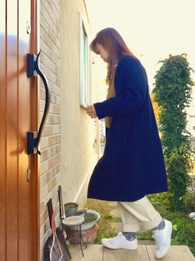 琥珀さん(レディース・154cm)の冬コーディネート