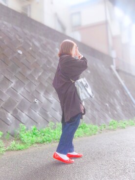 琥珀さん(レディース・154cm)の春コーディネート