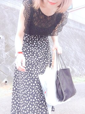 琥珀さん（レディース・154cm）の夏コーディネート