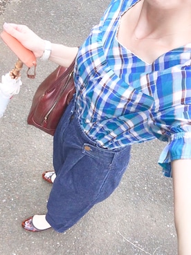 琥珀さん(レディース・154cm)の秋コーディネート