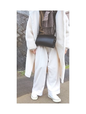 琥珀さん（レディース・154cm）の冬コーディネート