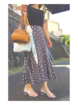 琥珀さん（レディース・154cm）の秋コーディネート