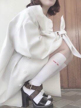 miu miu（ミュウミュウ）のソックス/靴下を使った人気ファッション 