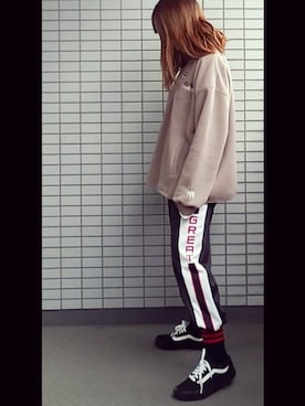 「アイテム（その他トップス、ブラウン系）」を使った、マリアさん（レディース・159cm）の冬コーディネート