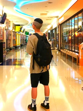 「Carhartt WIP（カーハートダブリューアイピー）のアイテム（シューズ）」を使った、seafuさん（メンズ・172cm）の春コーディネート