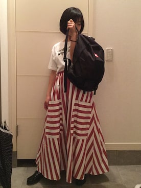 ぽさん（レディース・154cm）の夏コーディネート