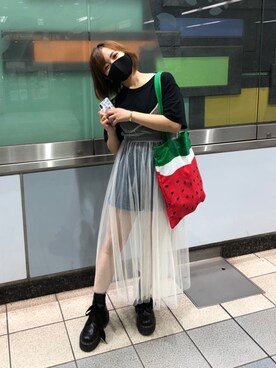 ぽさん（レディース・155cm）の夏コーディネート