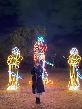 「MARC JACOBS（マークジェイコブス）のアイテム（トートバッグ）」を使った、ぽさん（レディース・155cm）の冬コーディネート