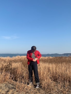 「SCYE BASICS（サイベーシックス）のアイテム」を使った、ぽさん（レディース・155cm）の冬コーディネート